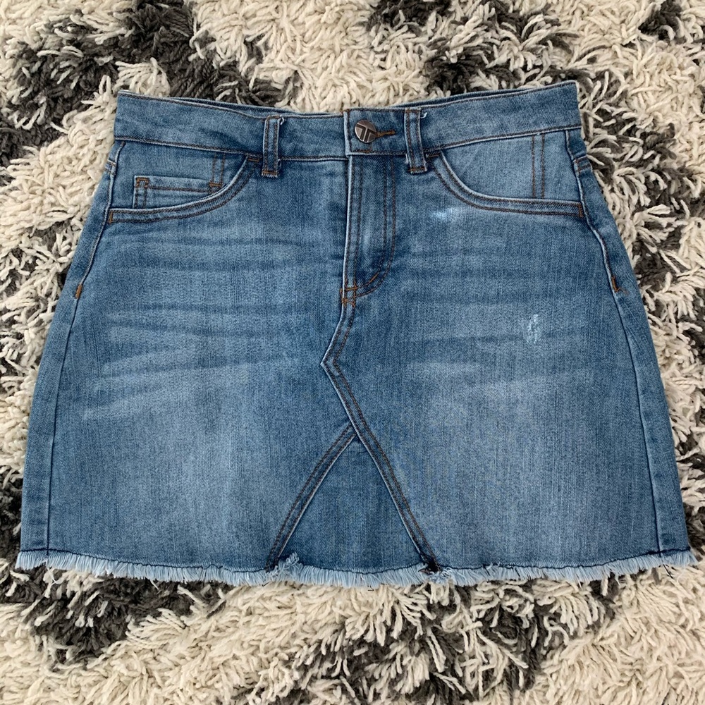 Girls Jean Skirt
